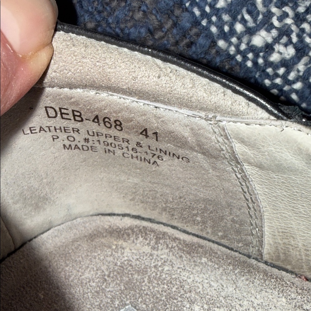 Alegria slip on leather, replaceable insole, orthopedic, healthcare, food indus - Picture 7 of 8